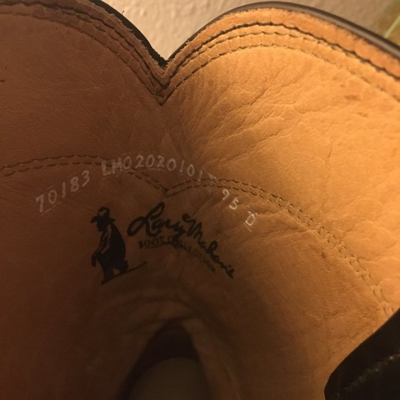 Prez of American Honda Larry Mahan Full Quill Ostrich Ropers - Picture 12 of 15